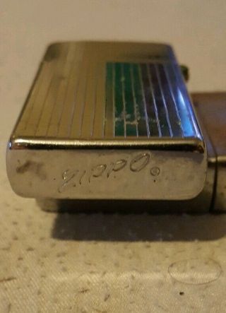 Vintage 1963 Zippo Slim Lighter 5