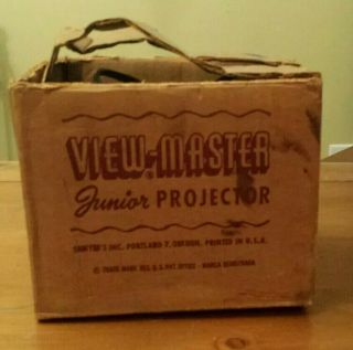 Vintage Sawyer View master Junior Projector With Box 4