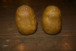 Vintage Ceramic Potato Potatoe Spuds Vegetable Salt & And 