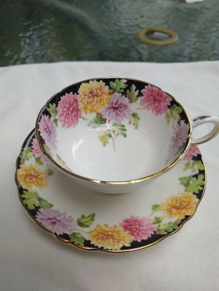 Paragon Mums Bone China Tea Cup & Saucer,  Vintage England,  By Appointment.  Mum 