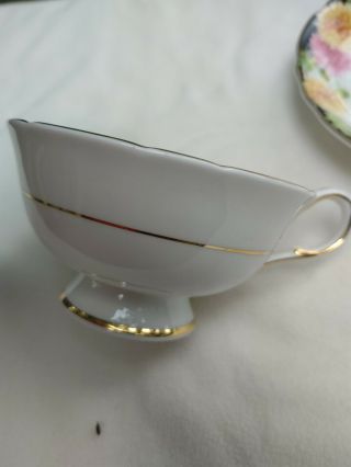 Paragon Mums Bone China Tea Cup & Saucer,  Vintage England,  By Appointment.  Mum ' s 4