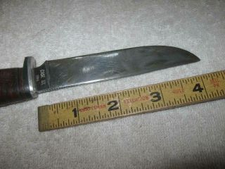 Vintage Case XX USA Fixed Blade Camping Knife,  315 - 4 - 3/4,  Made In USA 5
