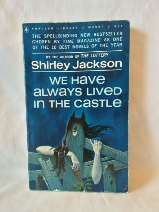 Shirley Jackson We Have Always Lived In The Castle Vintage 1963 Pb Horror