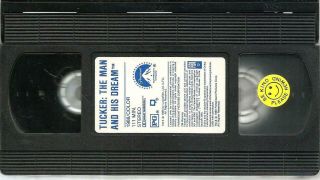Tucker: The Man and His Dream VHS 1989 Jeff Bridges Joan Allen Martin Landau VTG 4