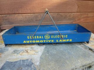 Vintage General Electric Automotive Lamps Caddy