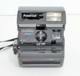 Vtg Polaroid One Step 600 Instant Camera Type 600/impossible Cjda $0 S&h