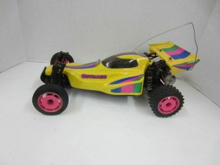 Vintage Kyosho Outrage 2wd Buggy 1/10 Scale R/c Car Remote Control Rc