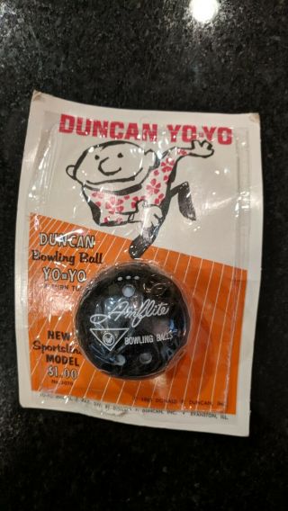 Rare Vintage (1965) Duncan Bowling Yo - Yo In Package Ltd Supply Left