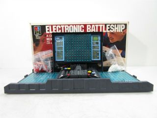Vintage Milton Bradley Electronic Battleship Board Game