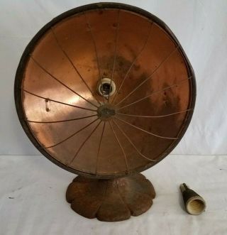 Vintage Landers Frary Clark,  Copper Thermax Electric Heater Art Deco,  Steam Punk