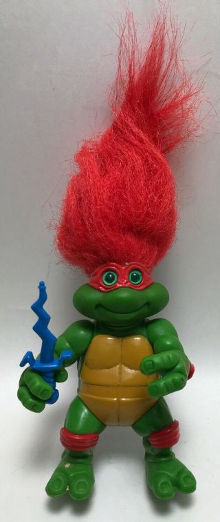 1993 Troll Raphael Teenage Mutant Ninja Turtles Tmnt Vintage Figure