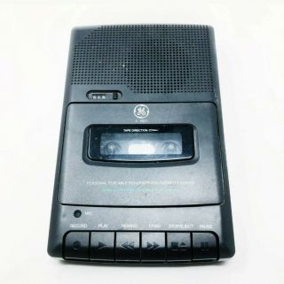Vintage Ge Personal Portable Recorder And Cassette Player Model 3 - 5027