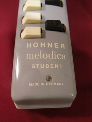 Vintage Hohner Melodica Student Harmonica Made in Germany 20 Key 2