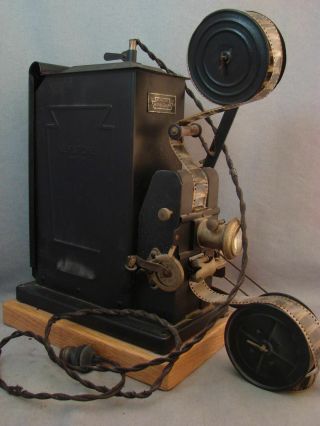 Vintage Keystone Moviegraph 198w Handcrank 35mm Movie Projector