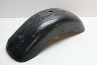Old Vintage Cushman Scooter Front Wheel Fender W/ Paint
