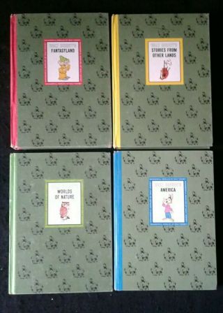 The Wonderful World Of Walt Disney Book Boxed Set.  Vintage 1965 Golden Press 3