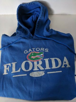 Vintage University Of Florida Uf Gators Ncaa Hoodie Sweatshirt Adult L