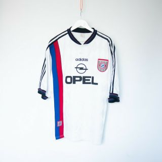 Bayern Munich Adidas 1995/1996 Away Vintage Football Shirt