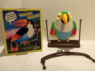 Toucan Talking Toy (repeats What You Say) (wings Flap) - Vintage 1994