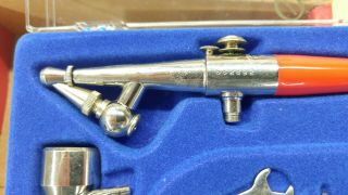 Vintage Paasche Airbrush Type H Single Action External Siphon Feed With Case USA 2
