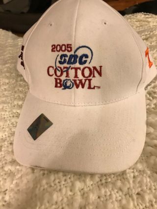 Vintage Texas A&m / Tennessee Cotton Bowl 2005 Adjustable Hat One Size Fits All
