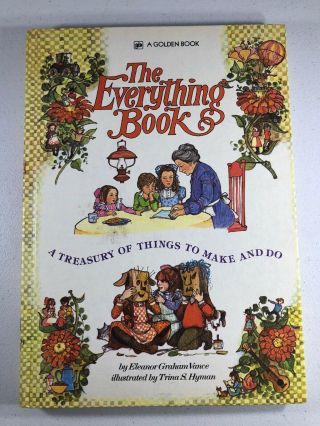 The Everything Book By Eleanor Vance Vintage 1975 Kid 