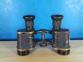 Vintage Binoculars Carl Zeiss Jena Nr.  590893 D.  F.  6 X