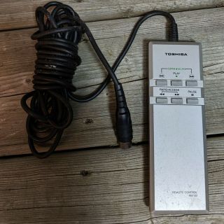 Vintage Toshiba Rm - 100 Remote Control Controller For Toshiba Video Disc Player