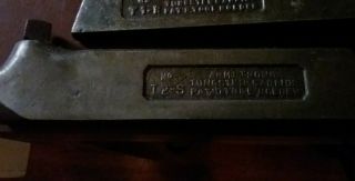 Armstrong Lathe Turning Tool Holder T2 - S Vintage Machine Shop Tooling