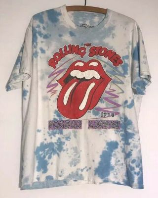 Vintage The Rolling Stones 1994 Voodoo Lounge Tour Tee T - Shirt Size Large 2