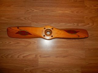 Vintage Wooden Propeller - Banks And Maxwell - 24 Inches