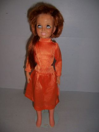 Vintage 1971 Ideal Crissy With Growing Hair 18 " Doll