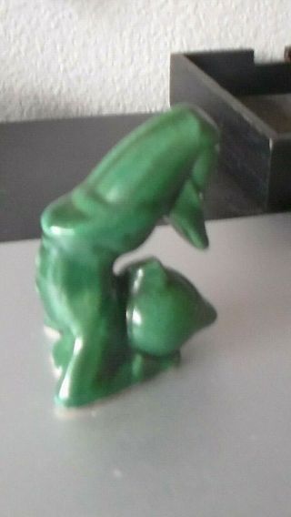 Vintage Gilner? Xmas Green Headstand Pixie Elf Ceramic Figurine S.  CA 1950’s 5