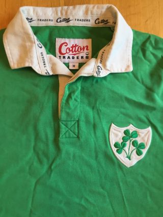 Ireland Vintage Rugby Union Shirt (M) 2