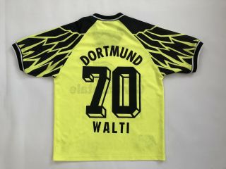 Vintage Borussia Dortmund 1994 Home Shirt Maglia Calico Camiseta 8