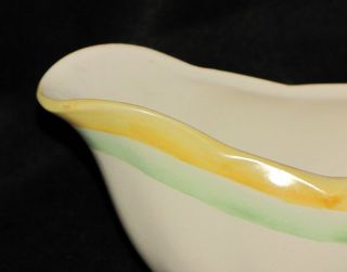 Vintage Grindley England China Porcelain Cream Petal Gravy Boat Pitcher 4