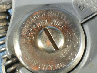 Vintage Whitaker Battery Supply SPEEDEX TRIG - O MATIC Wire Stripper USA Tool 4