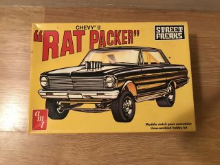 Vintage Amt Chevy Ii Rat Packer 1:25 Scale