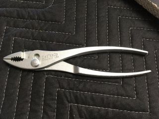 Vintage Crescent Cee Tee Co.  8 Inch Combo Slip Joint Pliers Jamestown,  N.  Y.  Usa