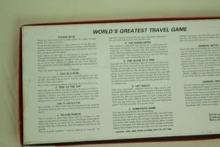 Worlds Greatest Travel Game Roadtrip Bingo VTG 80s 5