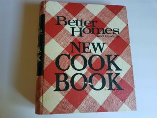 Better Homes And Gardens Cook Book 1968 Vintage Cooking Recipes Cookbook