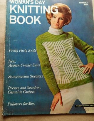 VTG MAGAZINES Today ' s Woman Knit - It,  Woman ' s Day Knitting Book,  Needle/Craft &, 4