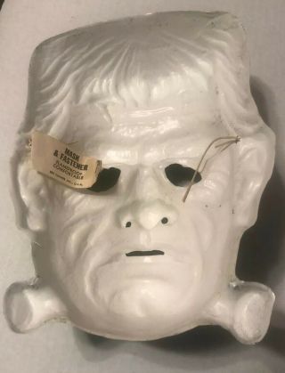 Vintage Ben Cooper Frankenstein Mask And Costume 3