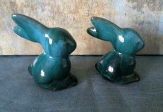 Vintage Blue Mountain Pottery Canada Bmp Bunny Rabbits
