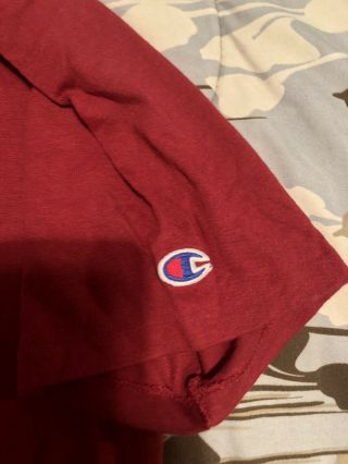 Rare Vintage Champion Alabama XXL Football T Shirt Size XL Crimson Tide Heavy 4