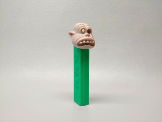 Vintage Pez Candy Container One Eyed Monster No Feet Green