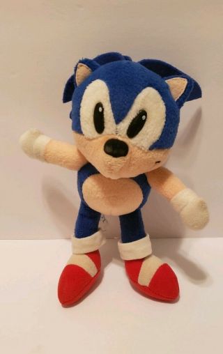 Vintage 1993 Sega Sonic The Hedgehog Plush Caltoy,  Very Hard To Find Rare