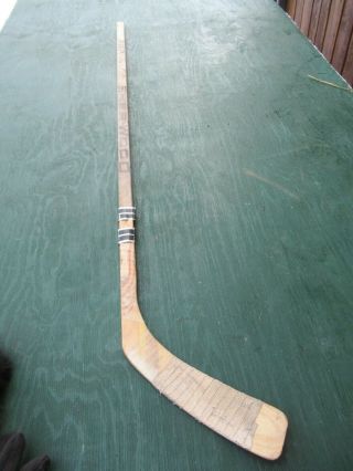 Vintage Wooden 55 " Long Hockey Stick Sher - Wood Pmp