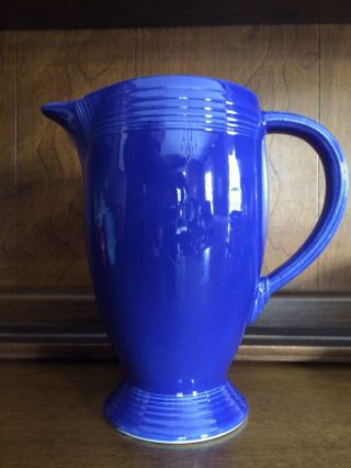 Vintage Homer Laughlin Fiestaware Fiesta Coffee Pot No Lid Fiesta Cobalt Blue