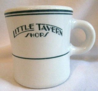 Little Tavern Shops Coffee Cup Mug Shenango Vintage Restaurant Ware China